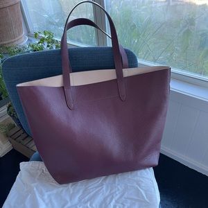 Cuyana Merlot structured tote- still sells on their website